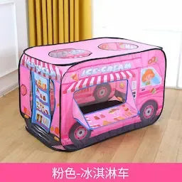 Children's tent indoor car playhouse toys boys and girls baby small house folding house