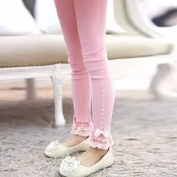 Pure Cotton Korean Style Kids Leggings (3–8 Years)