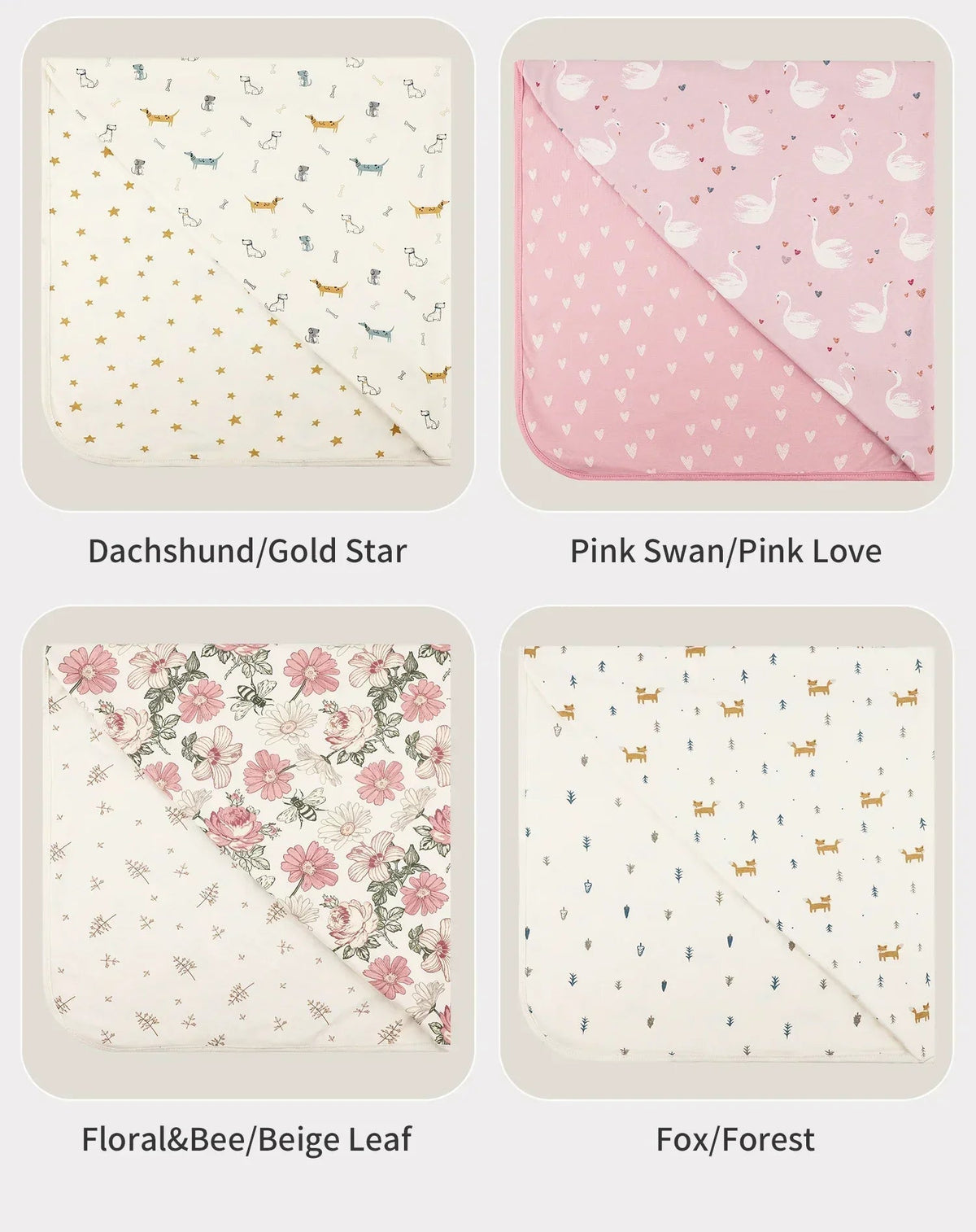 Infant knit Swaddling Quilt 2-layer Baby Blanket Skin-friendly Child Soft Cover 100% Cotton Kids Nap Blanket Breathable 1-3Y - BaBy's World