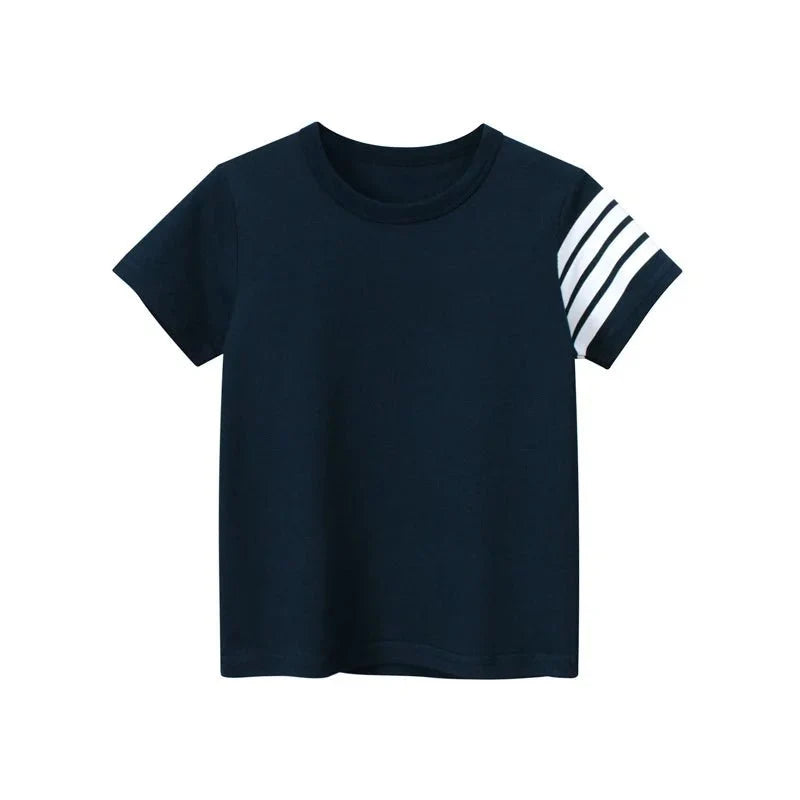 Jumping Meters Hot Selling Boys Girls Summer Baby T Shirts Short Sleeve Cartoon Cars Toddler Tees Tops Boys Girls Clothing - Mom & Kids