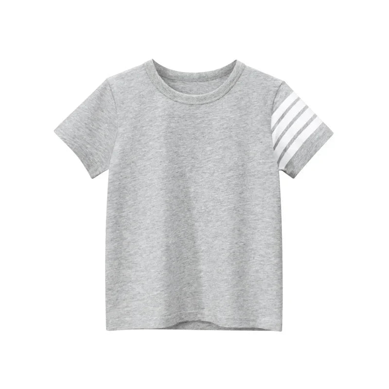 Jumping Meters Hot Selling Boys Girls Summer Baby T Shirts Short Sleeve Cartoon Cars Toddler Tees Tops Boys Girls Clothing - Mom & Kids