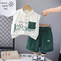 Kids Boy Piece Baby 2 Set Summer Fashion | Baby's World Bangladesh