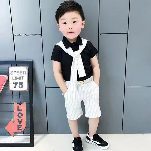 New Boy Pcs - New Boy 2 pcs Clothing Set Kids Clothes Suits Children Clothes Sets Baby Outfits Summer - Boys Summer & Party