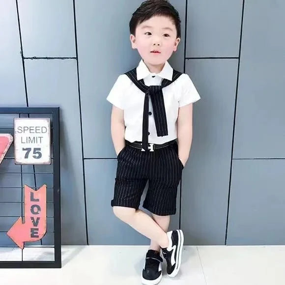 New Boy Pcs - New Boy 2 pcs Clothing Set Kids Clothes Suits Children Clothes Sets Baby Outfits Summer - Boys Summer & Party
