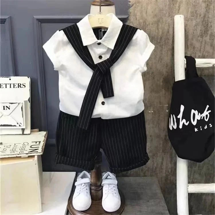 New Boy Pcs - New Boy 2 pcs Clothing Set Kids Clothes Suits Children Clothes Sets Baby Outfits Summer - Boys Summer & Party