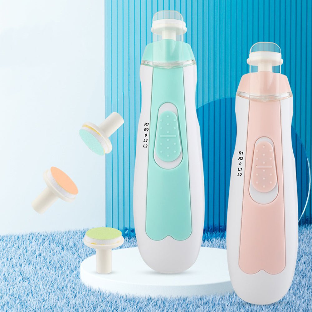 Newborn Electric Nail Clipper Anti-Pinch Baby Nail Care Set Bangladesh - BaBy's World