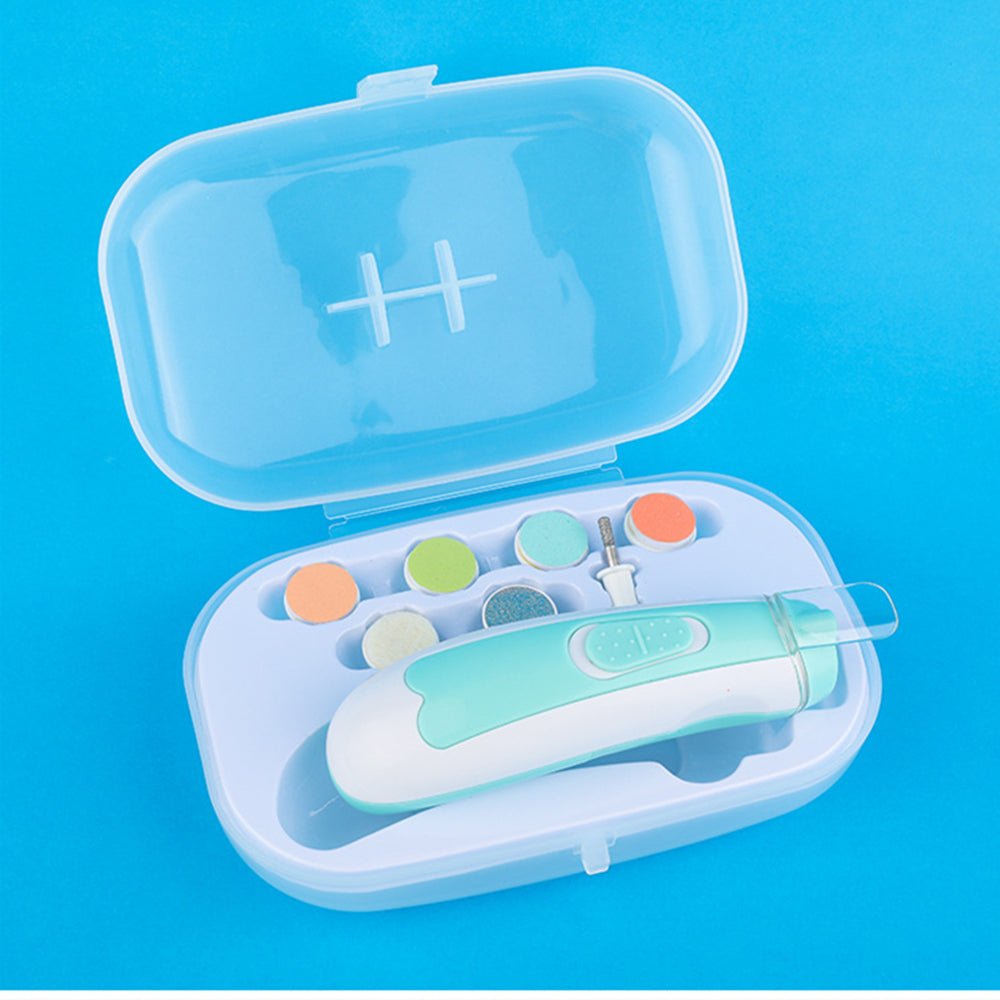 Newborn Electric Nail Clipper Anti-Pinch Baby Nail Care Set Bangladesh - BaBy's World