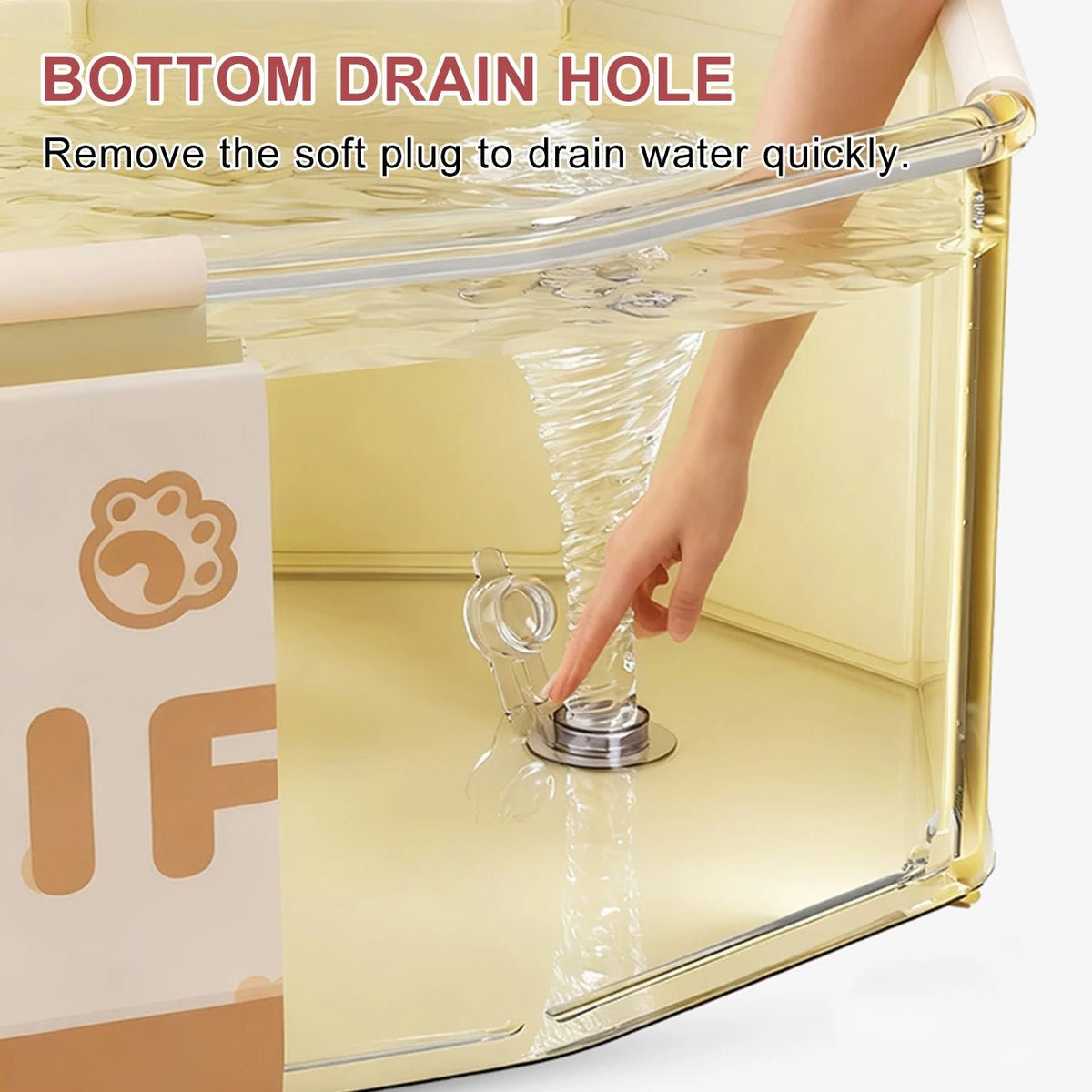Portable Collapsible Bathtub - Portable Collapsible Baby Bathtub - Foldable Space Saver for Newborns to Toddlers Home Travel