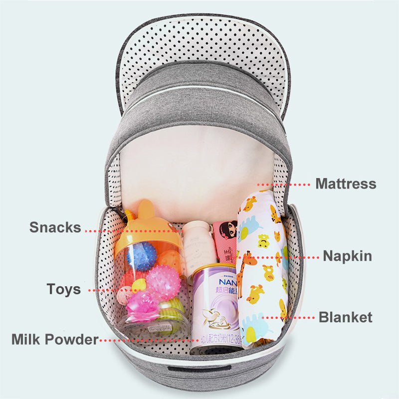 Portable Removable Folding Crib Baby Bed Mammy Bag - BaBy's World