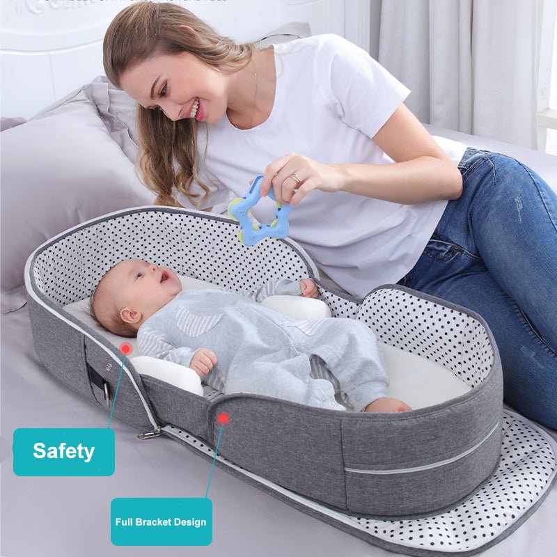Portable Removable Folding Crib Baby Bed Mammy Bag - BaBy's World