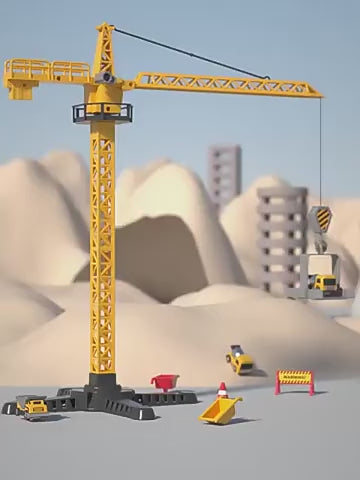 Cross-border new children's multi-functional deformation engineering excavator storage music early education inertia toy car model video 1