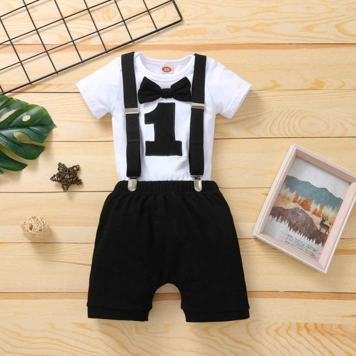 Removable Hood Blouse And Pants Men's Striped Hidden Hook - Boys Summer & Party Dresses - Baby's World