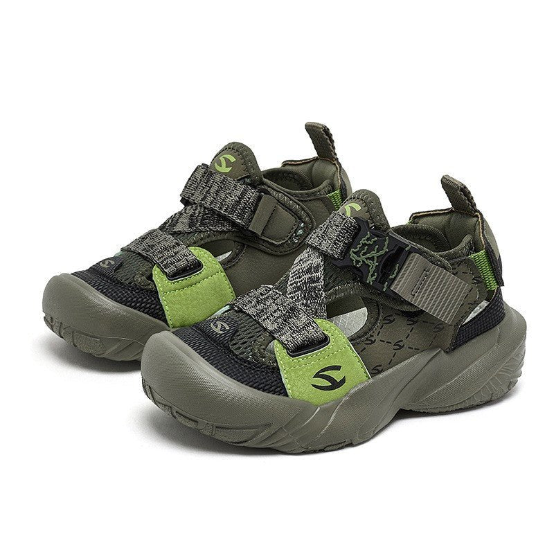 Single Mesh Summer Boys Sandals Breathable - BaBy's World
