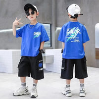 Summer 100 Cotton Boys Blue T-shirt Cool | Baby's World Bangladesh