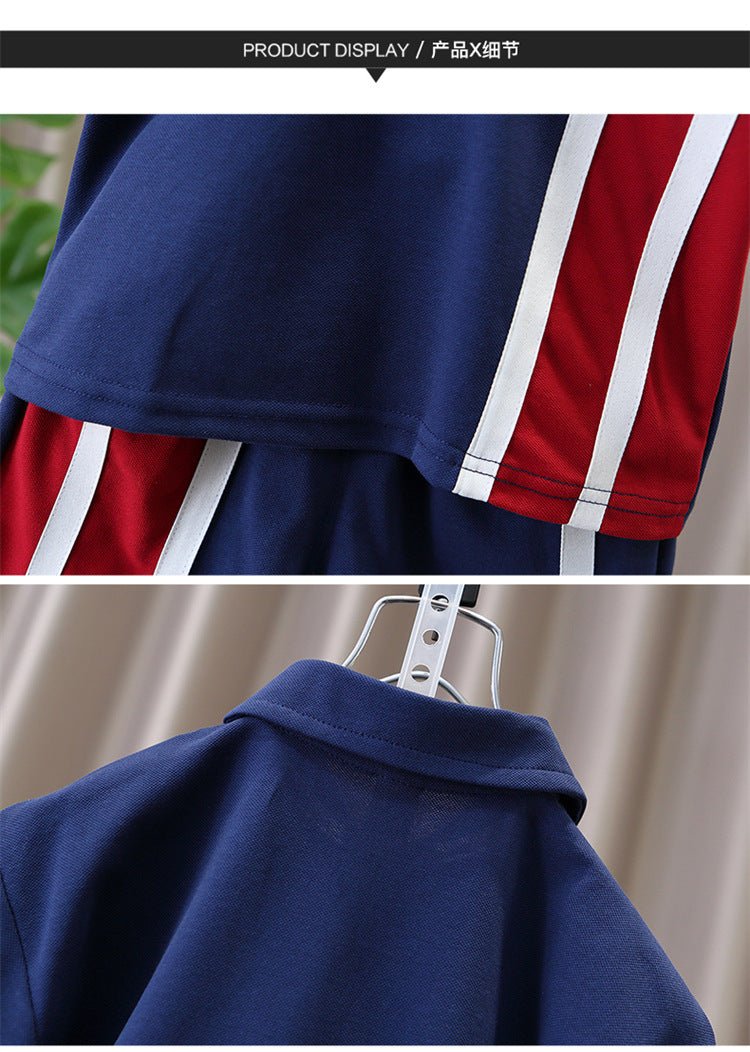 Summer Boys Clothes - Summer Baby Boys Clothes Suits Kids Patchwork POLO Shirts and Shorts 2pcs Suit Children Short Sleeve