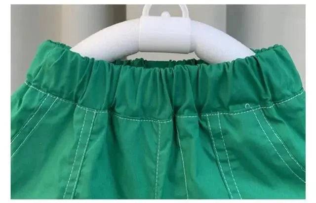 Summer Boy Clothing Suit New Children's Clothes Set Boys Short Sleeve T-Shirt Shorts - Boys Summer & Party Dresses - Baby's