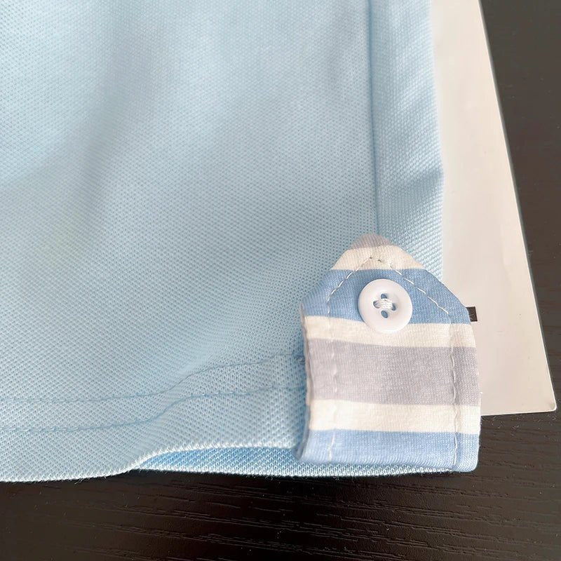 Summer Children Suits Boys Girls Short-sleeved Striped T-shirt +Shorts 2pcs/Set Babies Fashion Tracksuits Kids Casual