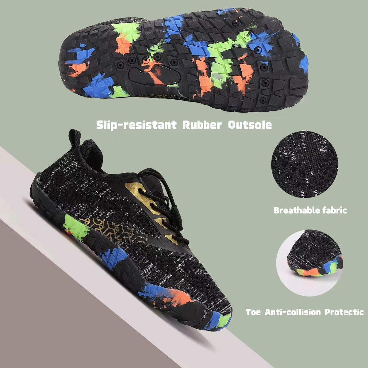 Summer Children's Beach Shoes Low-cut Flying Woven Swimming Shoes - BaBy's World