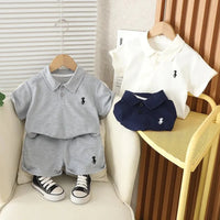 Summer New Baby Boys Clothing For Children Boys T-Shirt Shorts 2Pcs/Sets Infant Kids Clothes Casual Costume Toddler Tracksuits