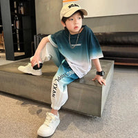 Summer teenager Boys Sports Suit Letter T | Baby's World Bangladesh