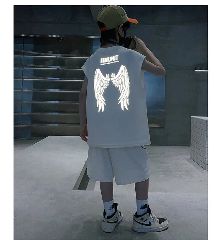 Teenage Summer Tracksuit for Boy with Shorts Tshirt 2 Piece Top and Bottom Clothes Set Kids Child Casual Cotton Outfit Suit