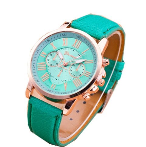 Three eye watches, retro GENEVA, Geneva students, couples, watches, men's belts, quartz trends watches - BaBy's World