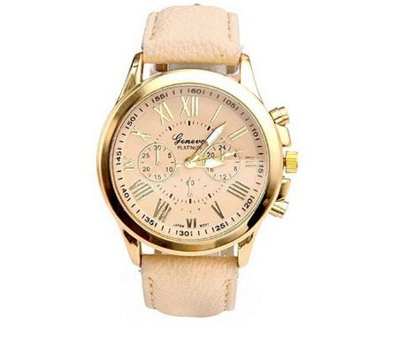 Three eye watches, retro GENEVA, Geneva students, couples, watches, men's belts, quartz trends watches - BaBy's World