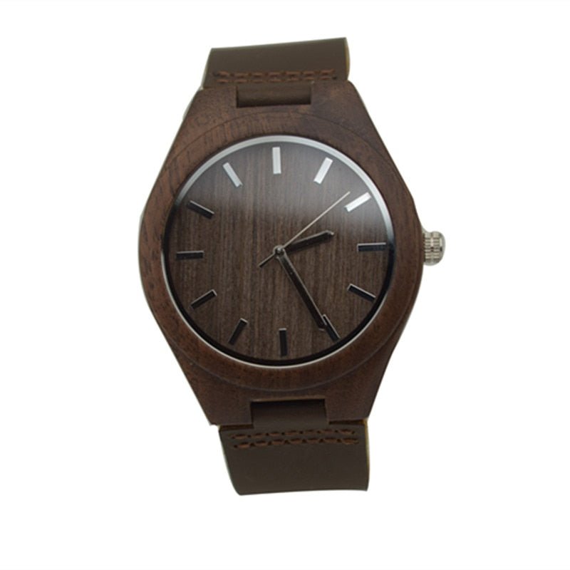 Walnut Wooden Wrist watches - BaBy's World