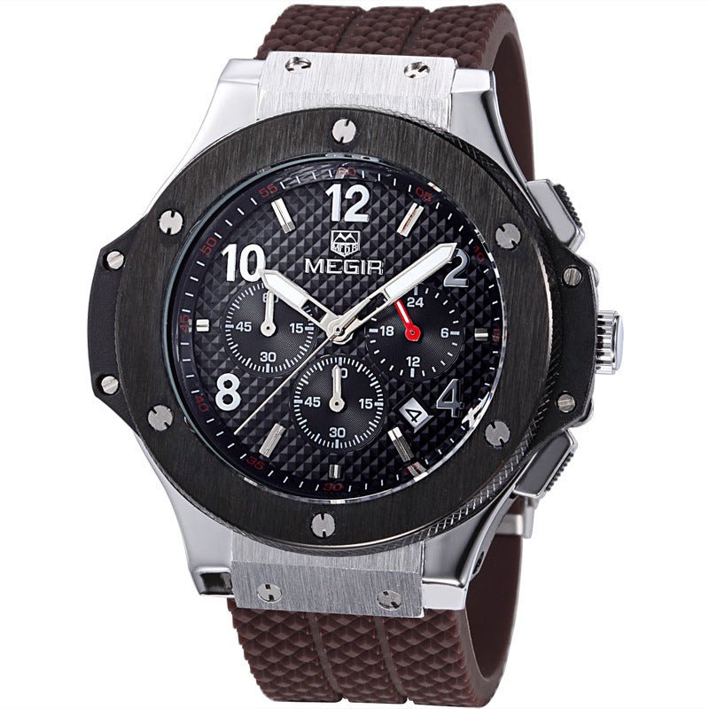 Watches Men Luxury Quartz Wrist Watch Male Sports Military Chronograph Watches - BaBy's World