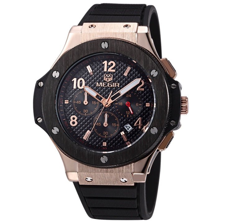 Watches Men Luxury Quartz Wrist Watch Male Sports Military Chronograph Watches - BaBy's World