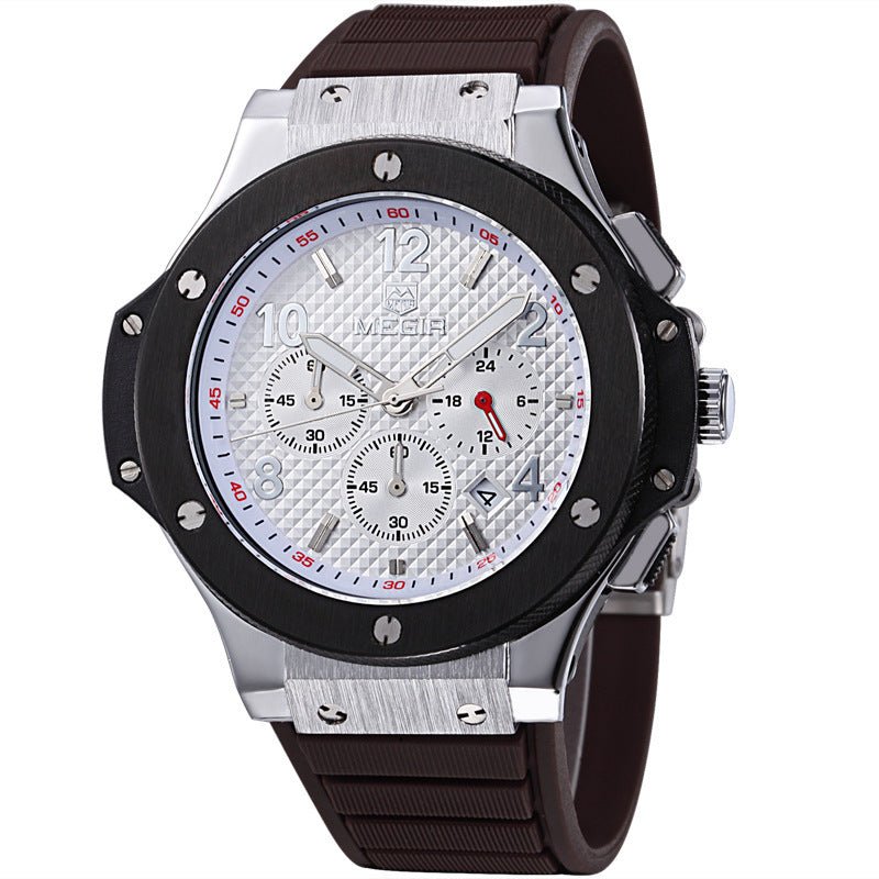 Watches Men Luxury Quartz Wrist Watch Male Sports Military Chronograph Watches - BaBy's World