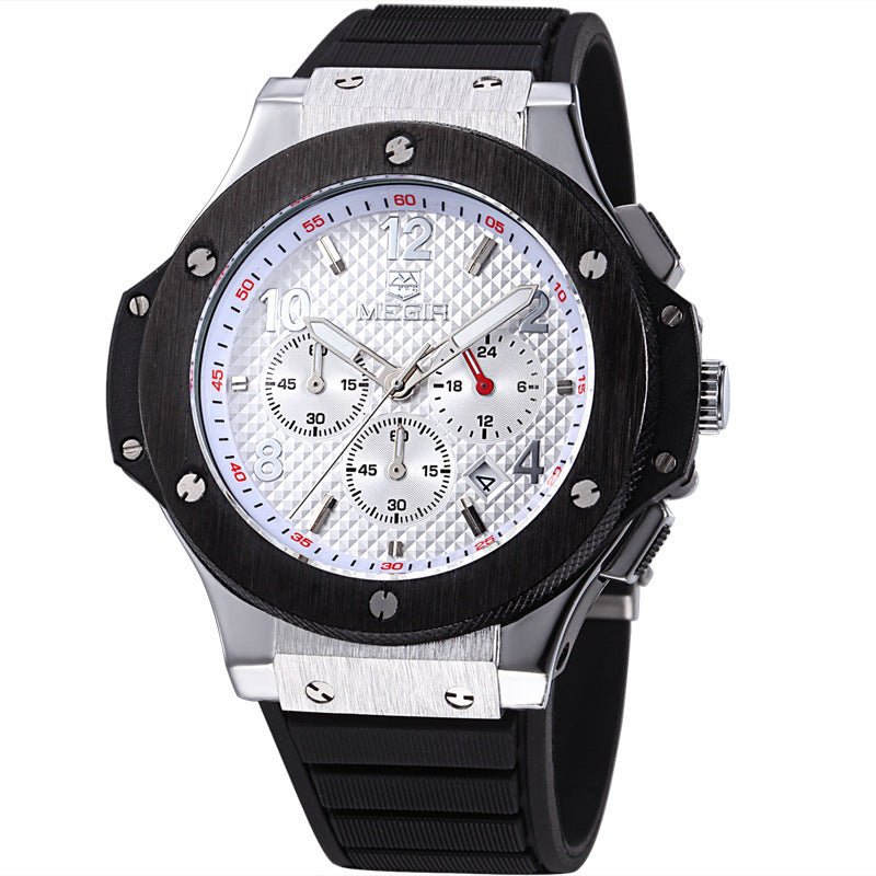 Watches Men Luxury Quartz Wrist Watch Male Sports Military Chronograph Watches - BaBy's World