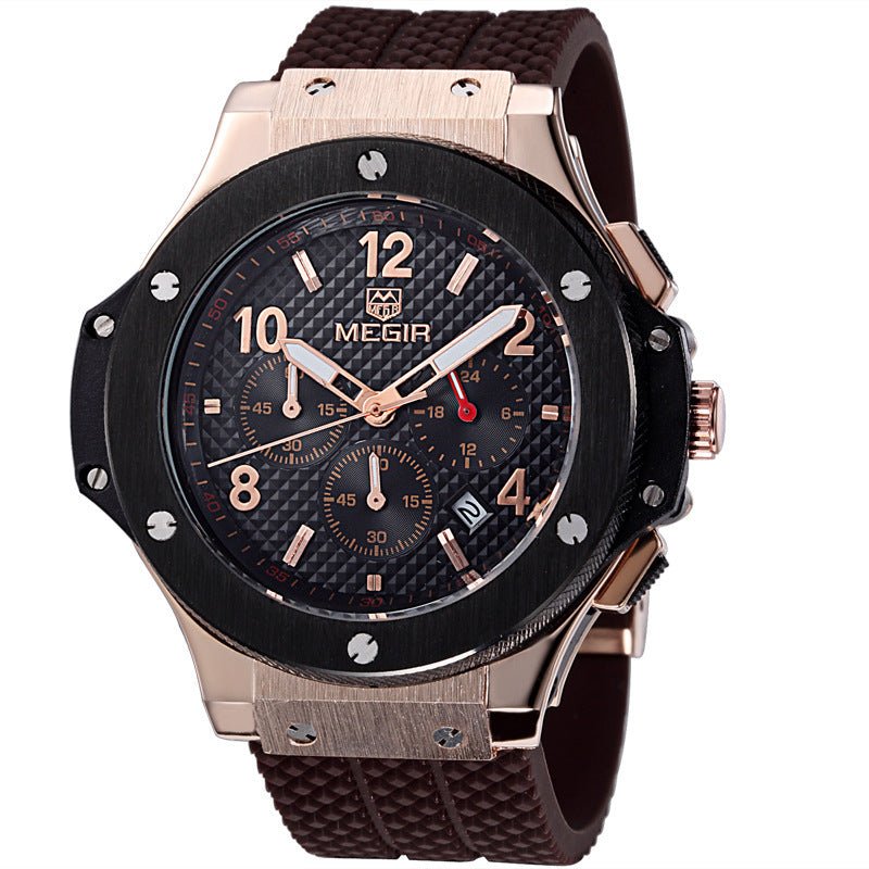 Watches Men Luxury Quartz Wrist Watch Male Sports Military Chronograph Watches - BaBy's World