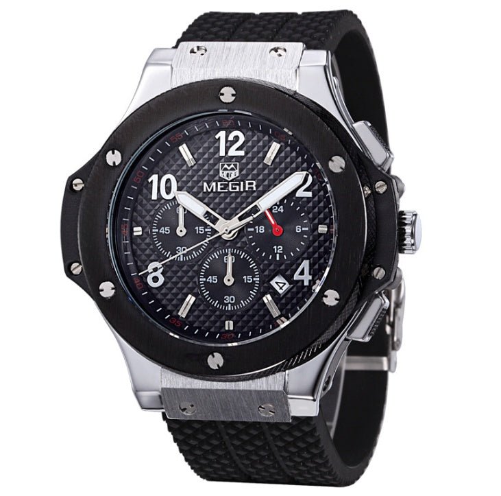 Watches Men Luxury Quartz Wrist Watch Male Sports Military Chronograph Watches - BaBy's World