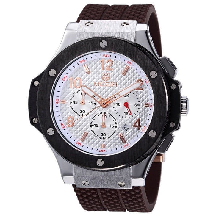 Watches Men Luxury Quartz Wrist Watch Male Sports Military Chronograph Watches - BaBy's World