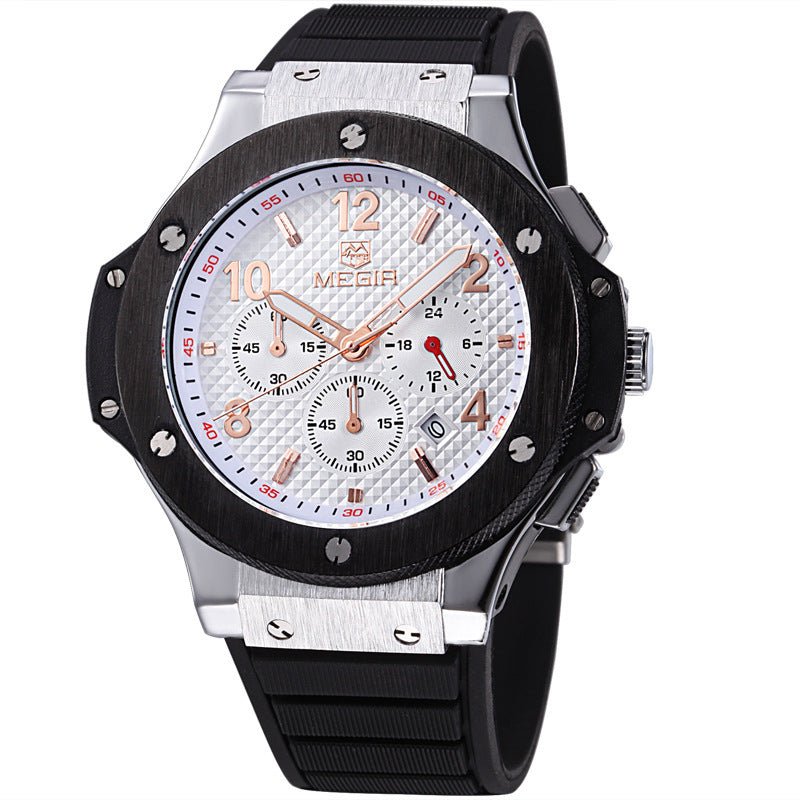 Watches Men Luxury Quartz Wrist Watch Male Sports Military Chronograph Watches - BaBy's World