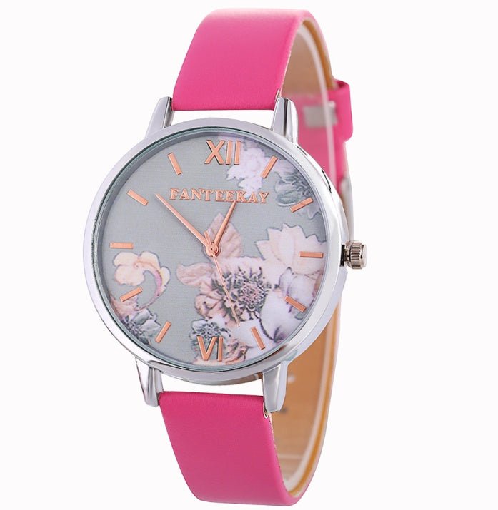 Women's Quartz Watches Major Brand Huawa Belt Quickly Sells Wish Source Broken Flower Watches - BaBy's World