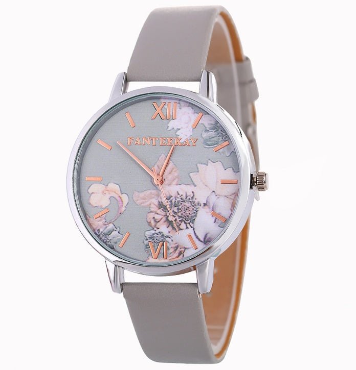 Women's Quartz Watches Major Brand Huawa Belt Quickly Sells Wish Source Broken Flower Watches - BaBy's World
